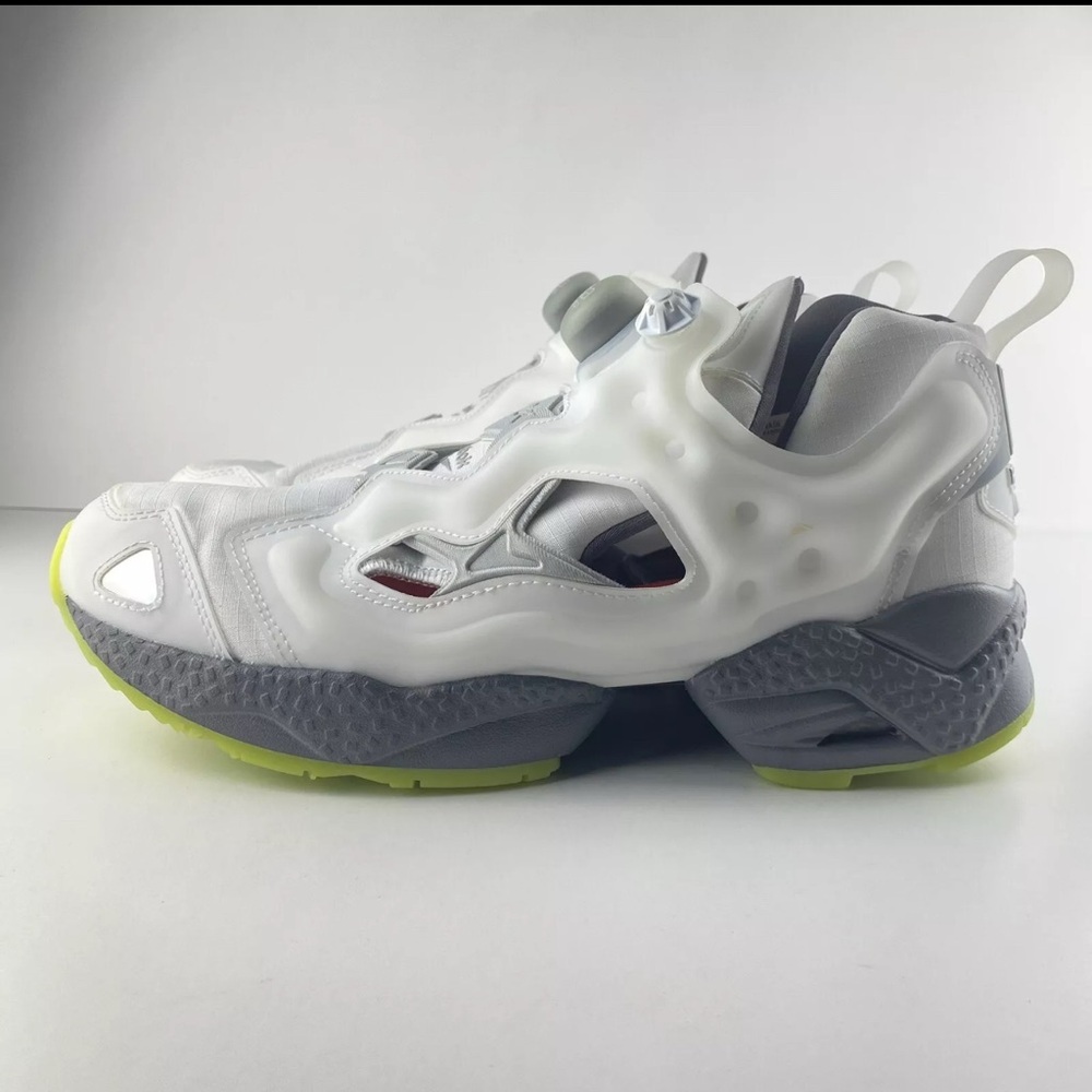 Size 7.5 - Reebok InstaPump Fury 95 White Pure Grey